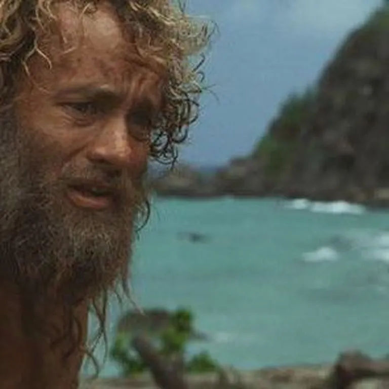 Kaader filmist «Cast Away», pildil Tom Hanks