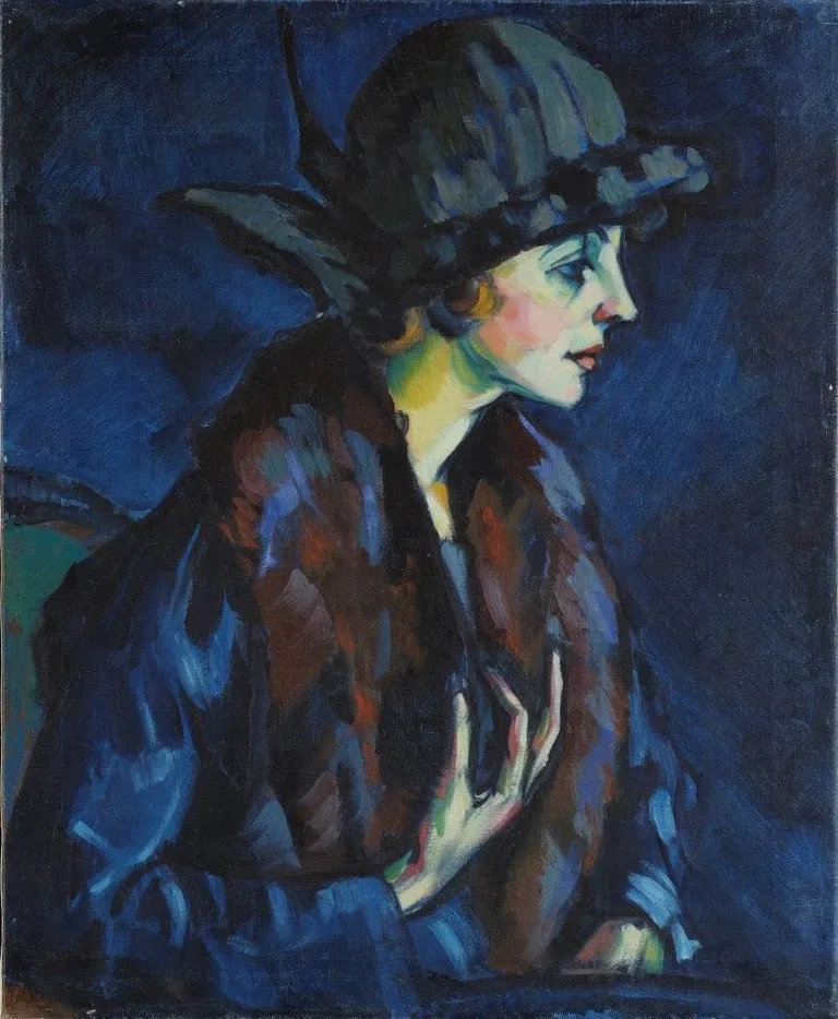 Konrad Mägi. «Naise portree».