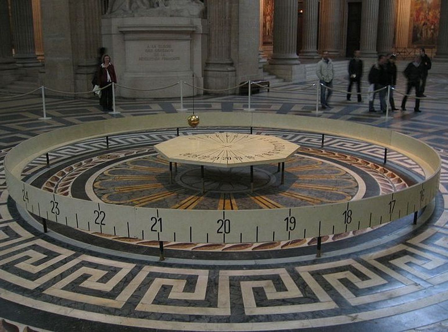 Foucault` pendli koopia Pariisis Pantheonis