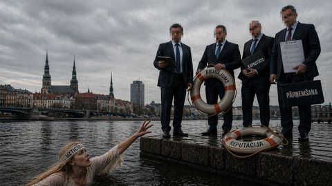 Ko darīt, kad Laimdota lec Daugavā?