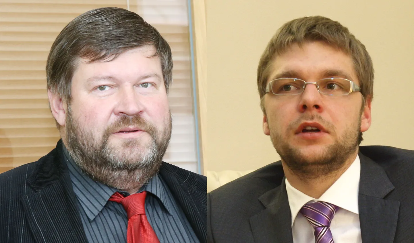 Mart Nutt ja Jevgeni Ossinovski