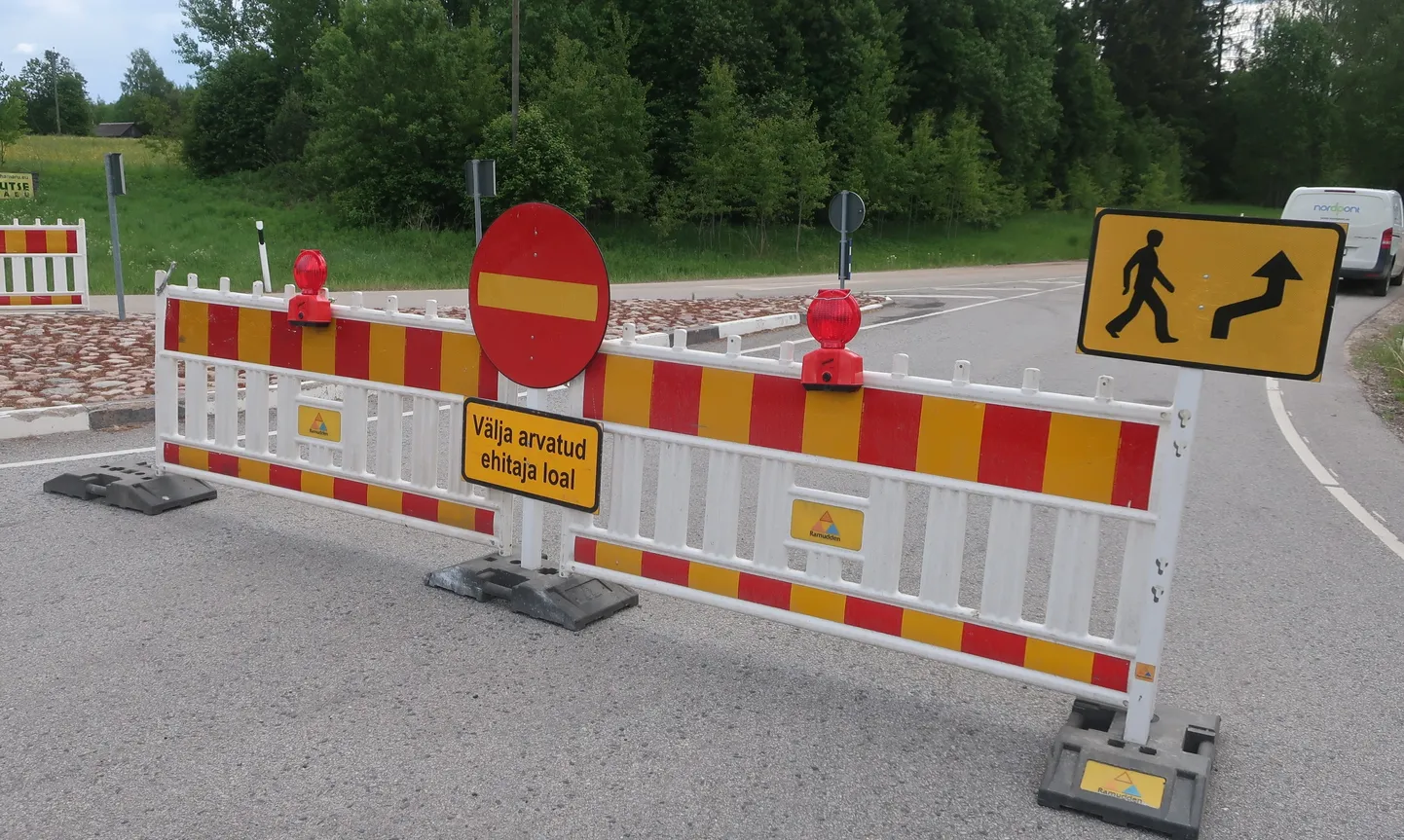 Võru - Valga maanteel pikeneb teekond 5 kilomeetri võrra. Foto on illustratiivne.