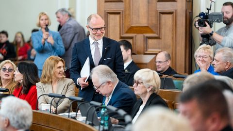 Спрудс после возвращения в Сейм войдет в две комиссии