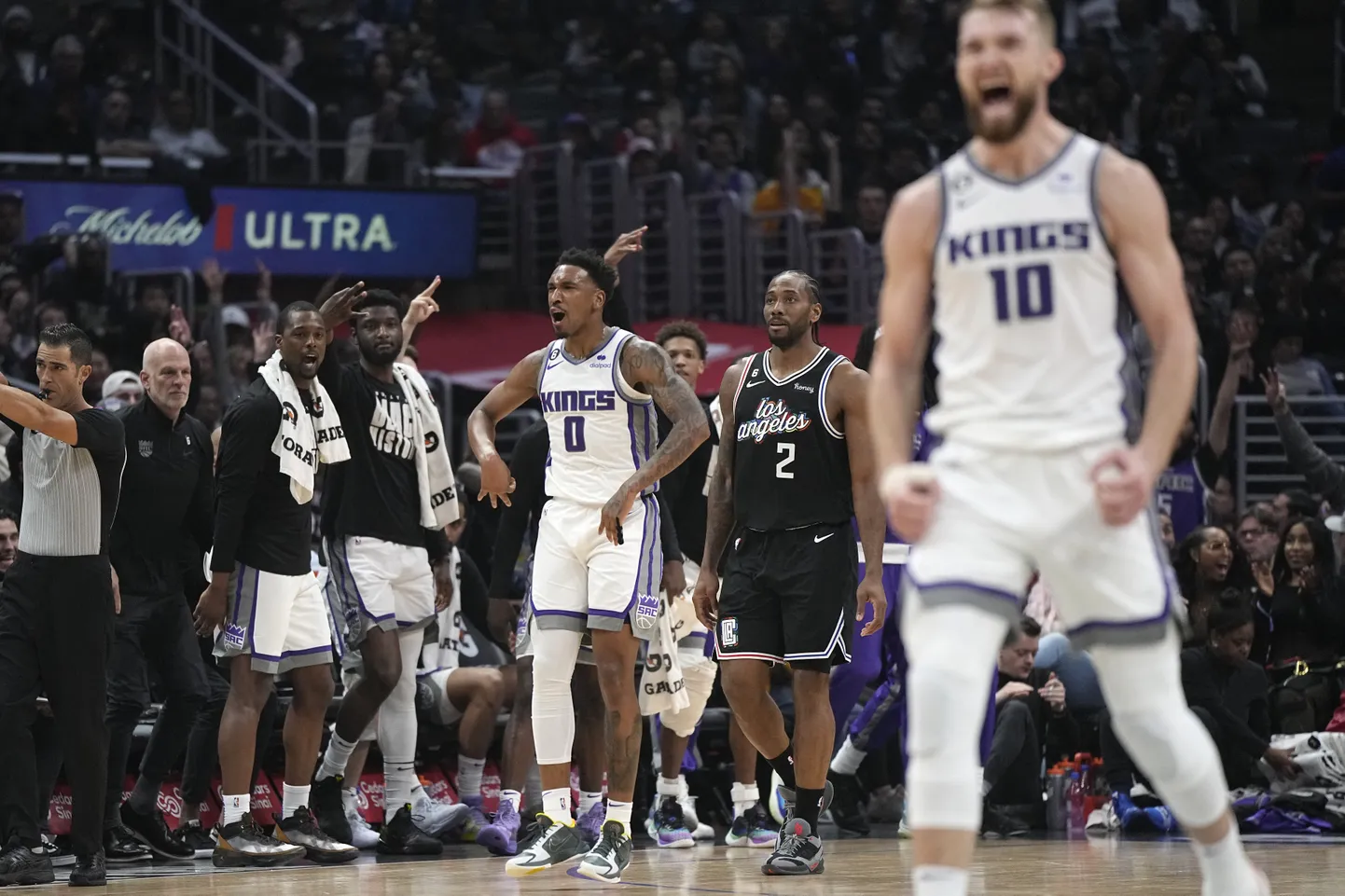 Malik Monk (number 0) nautis enda karjääri vägevamat õhtut.