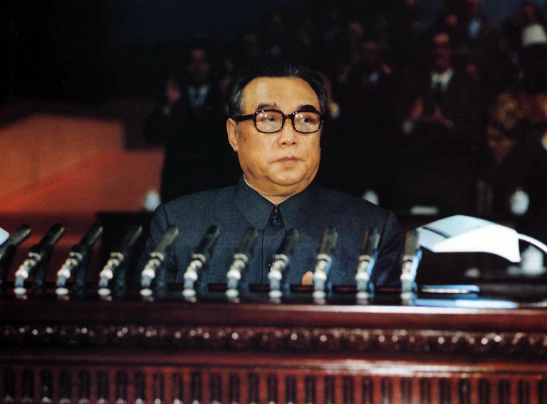 Põhja-Korea liider Kim Il-Sung 1980. aastal. 