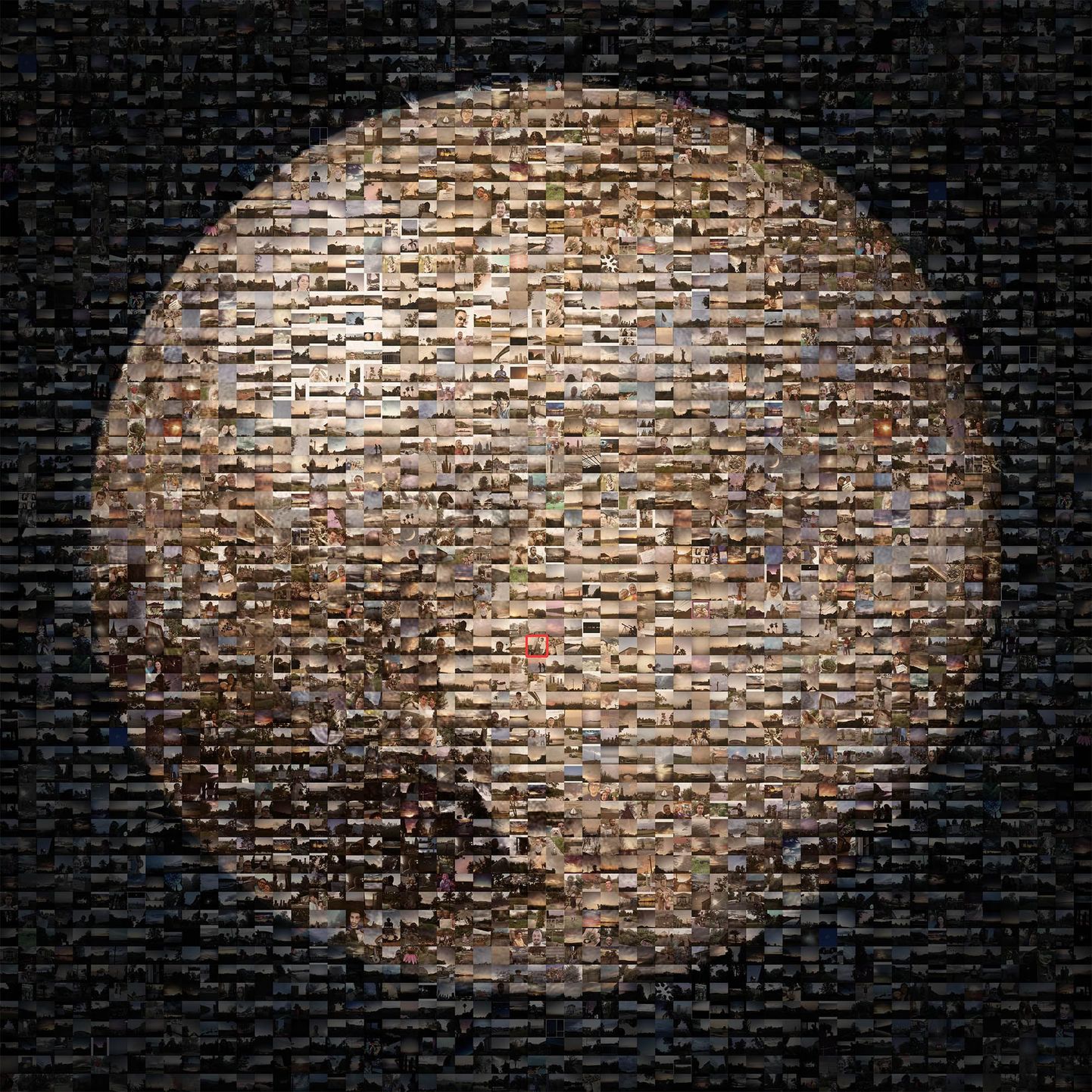NASA Pluto Time kampaanias saadud fotodest mosaiik Pluutost