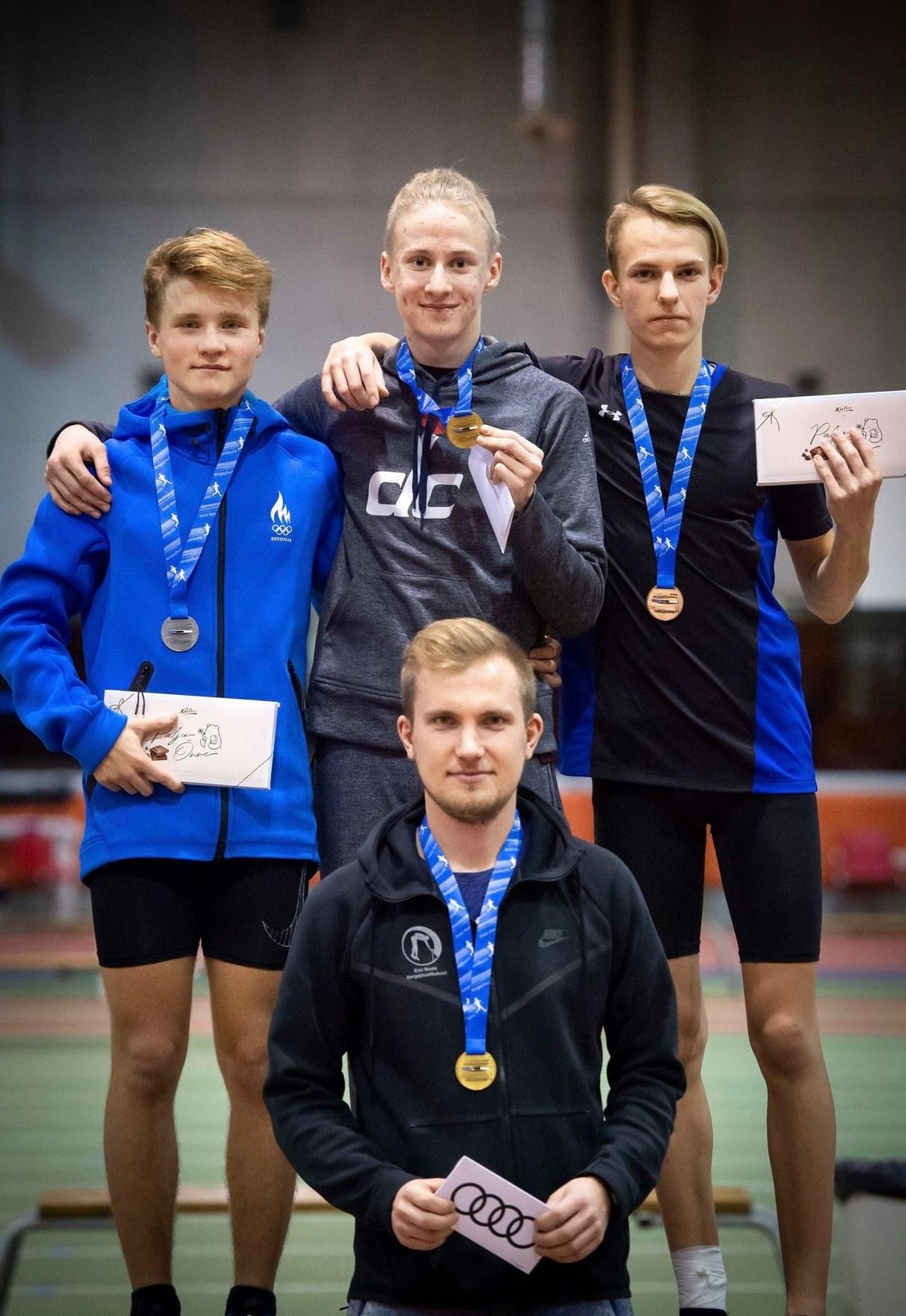 Varem sprindidistantsidel osavust näidanud Romet Kivi (vasakul) kuulub Eesti parimate sekka ka mitmevõistluses.