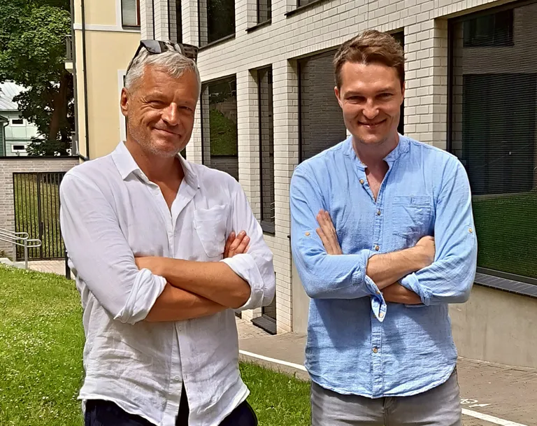 Neeme Raud ja Lauri Hermann