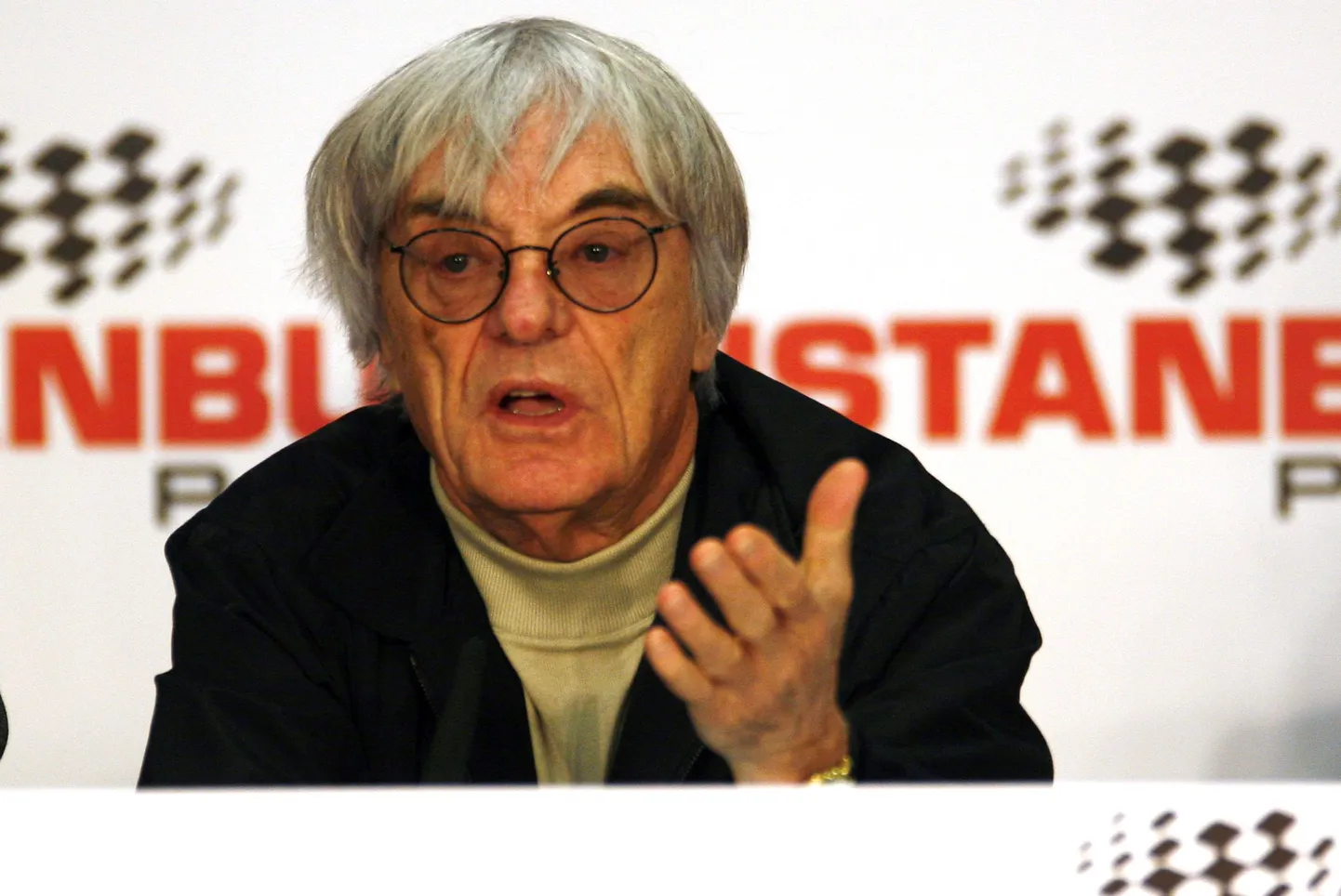 Bernie Ecclestone.