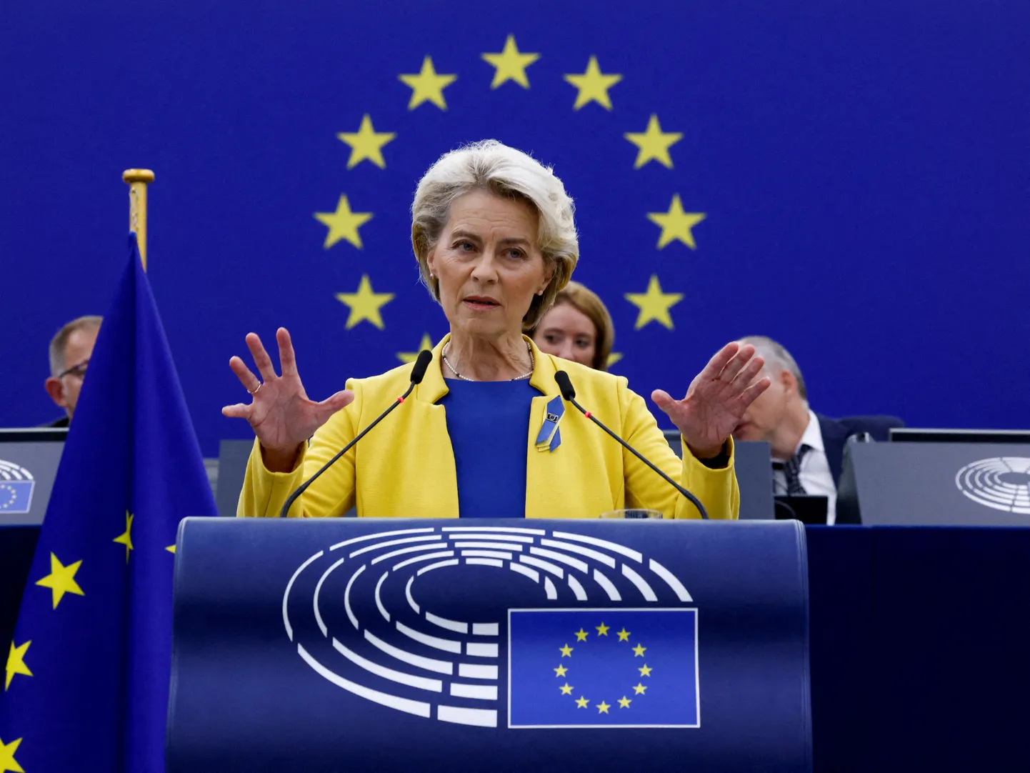 Euroopa Komisjoni president Ursula von der Leyen.