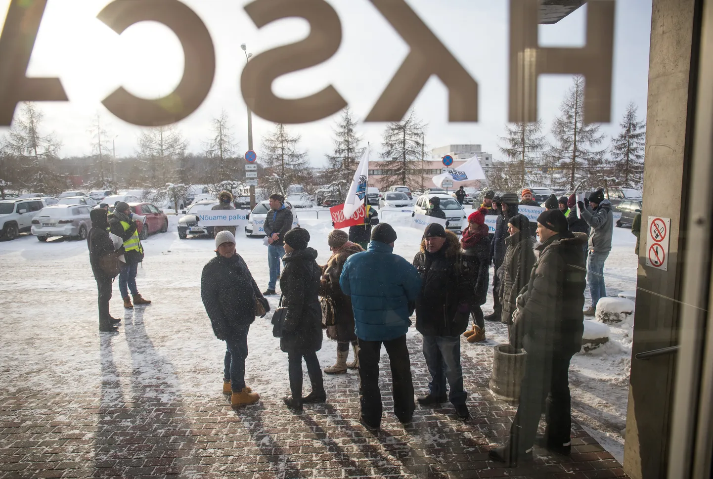 07. veebruar 2018 , Lääne-Virumaa, Eesti, Rakvere
HKScan, rakvere lihakombinaat, töötüli, streik

Fotol: Rakvere Lihakombinaat streik

Foto: Meelis Meilbaum / Virumaa Teataja