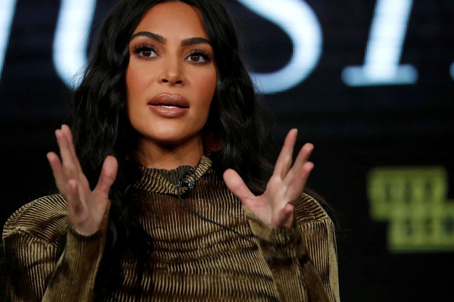 Kim Kardashian.