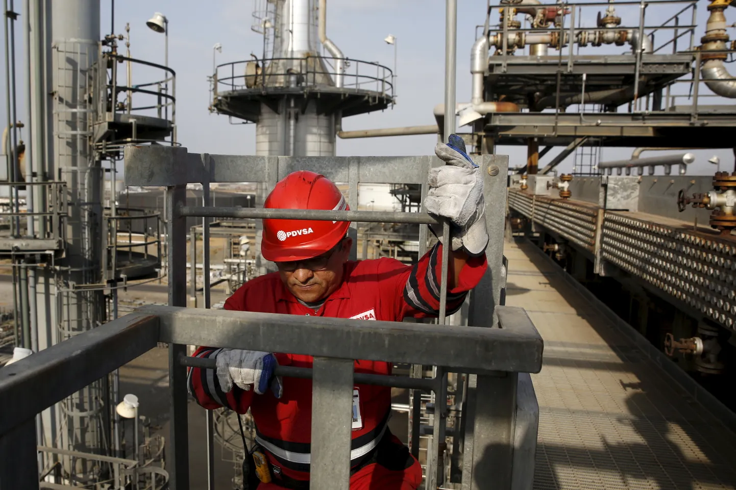 Venezuela riikliku naftafirma PDVSA tootmiskompleks