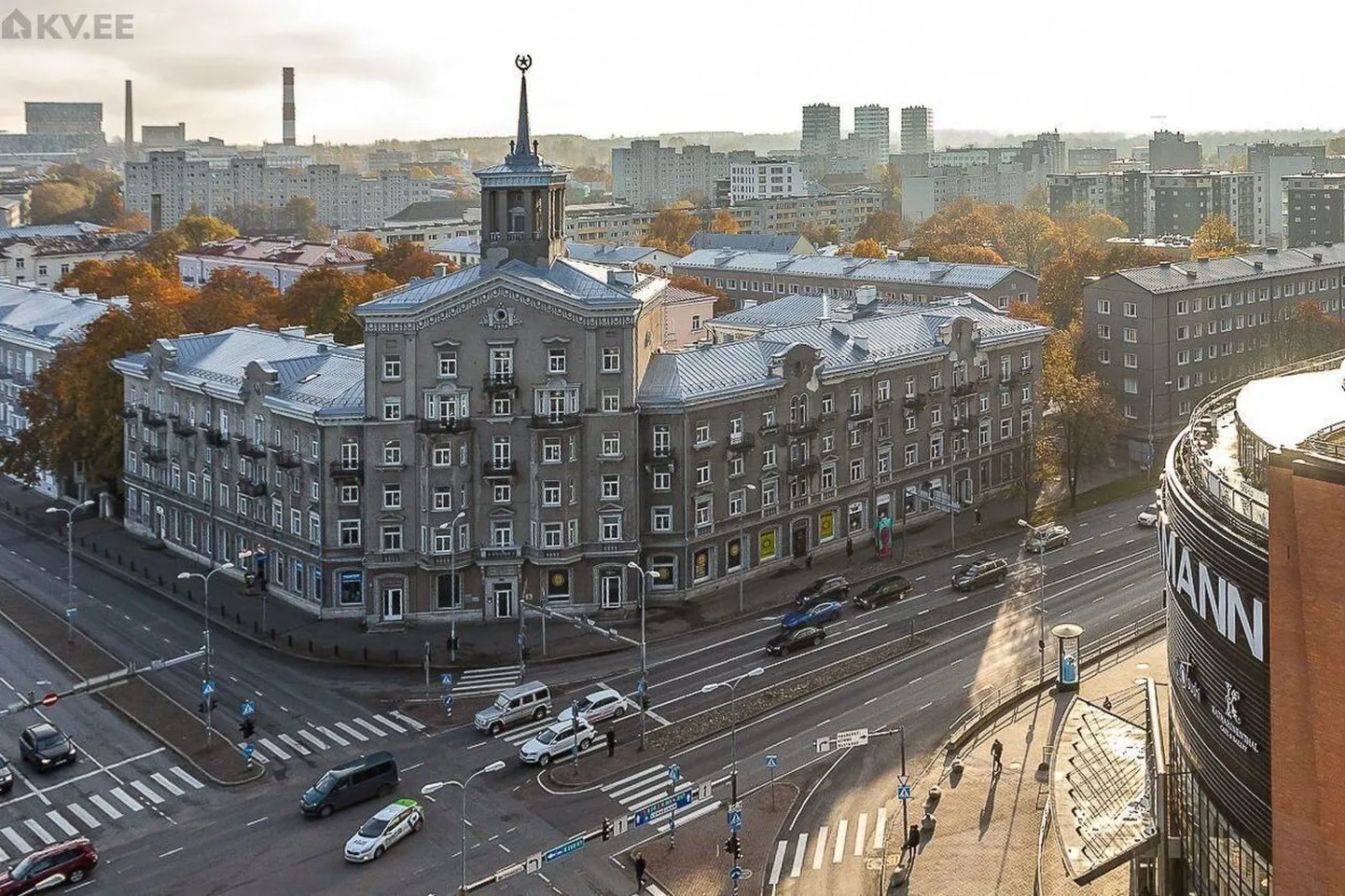 Дом со звездой на Тартуском шоссе.