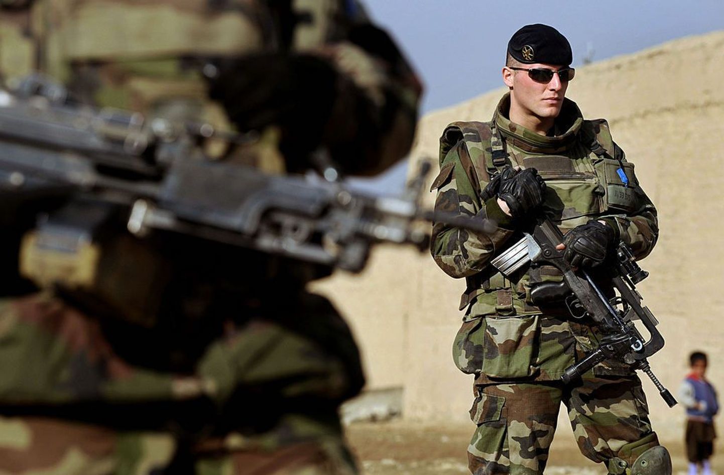 Prantsusmaa on välja töötanud mitmeid Euroopa Liidu sõjalist jõudu puudutavaid ettepanekuid. Pildil prantsuse sõdurid Afganistanis..
