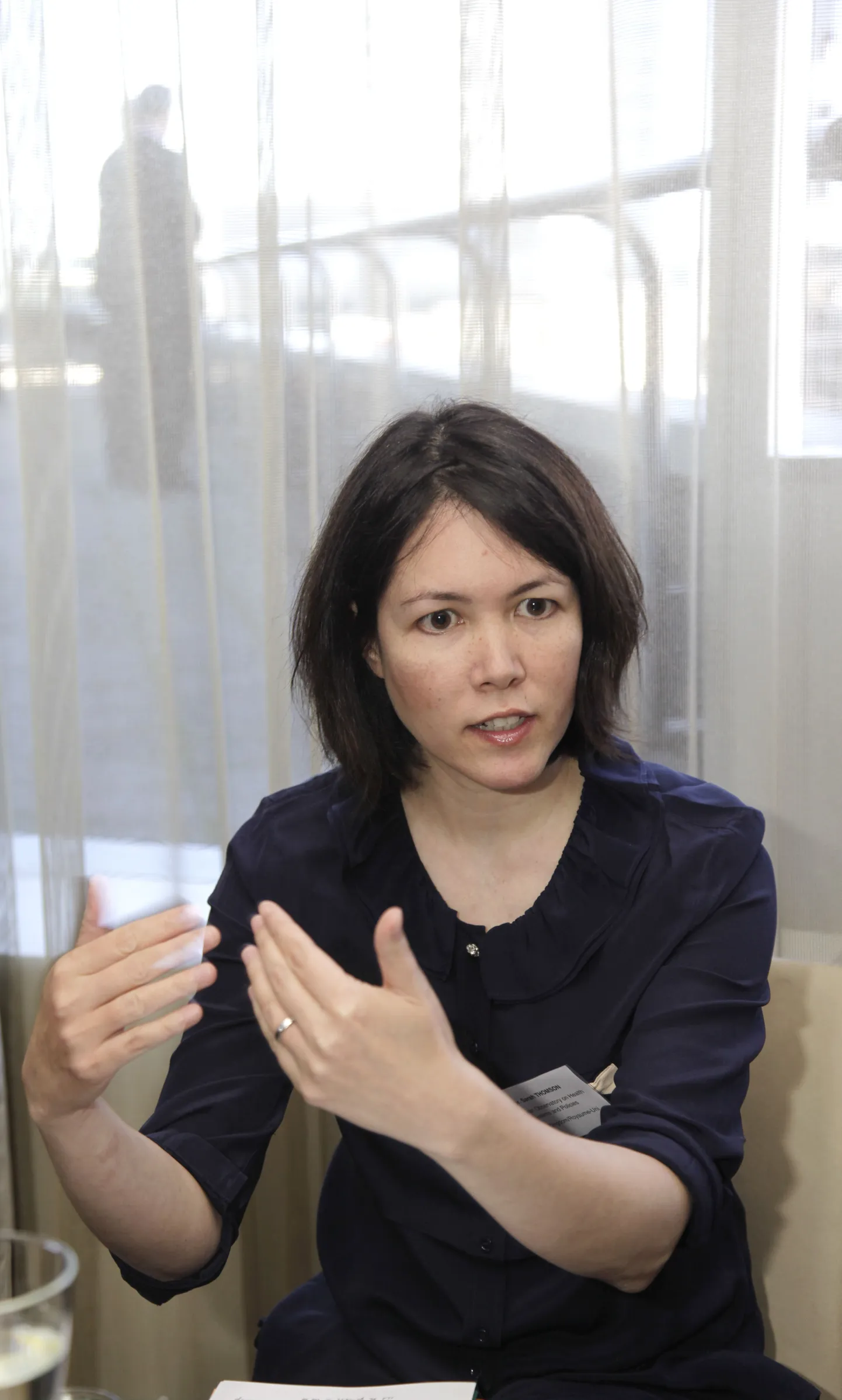 Euroopa tervisesüsteemide ja –poliitika vaatluskeskuse tervisepoliitika vanemteadur Sarah Thomson