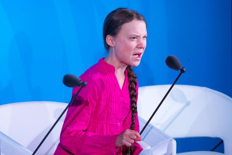 Greta Thunberg 23. septembril 2019 esinemas New Yorgis ÜRO kliimakonverentsil.