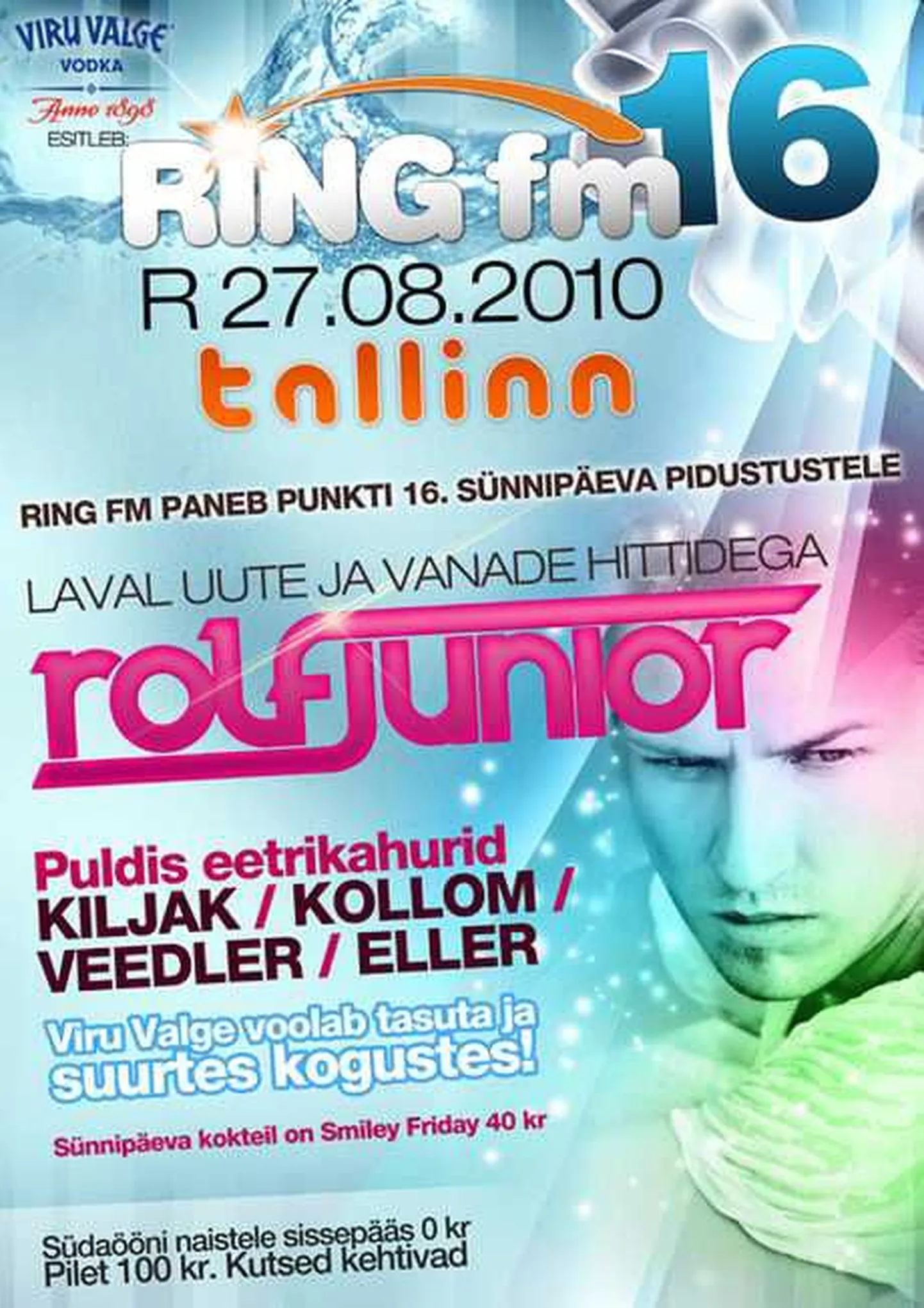 Ring FM tähistab oma sünnipäeva Club Tallinnas!