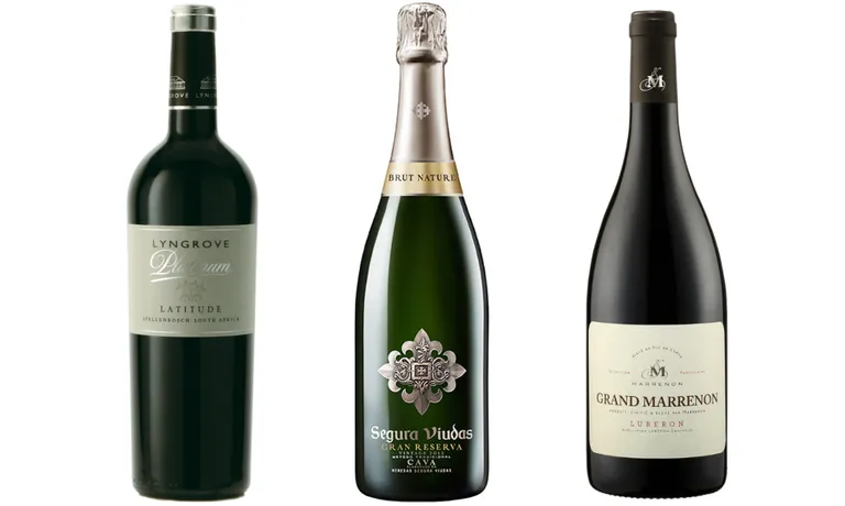 Lyngrove Platinum Latitude, Segura Viudas Cava Gran Reserva Vintage Brut Nature, Grand Marrenon AC Luberon, Marrenon