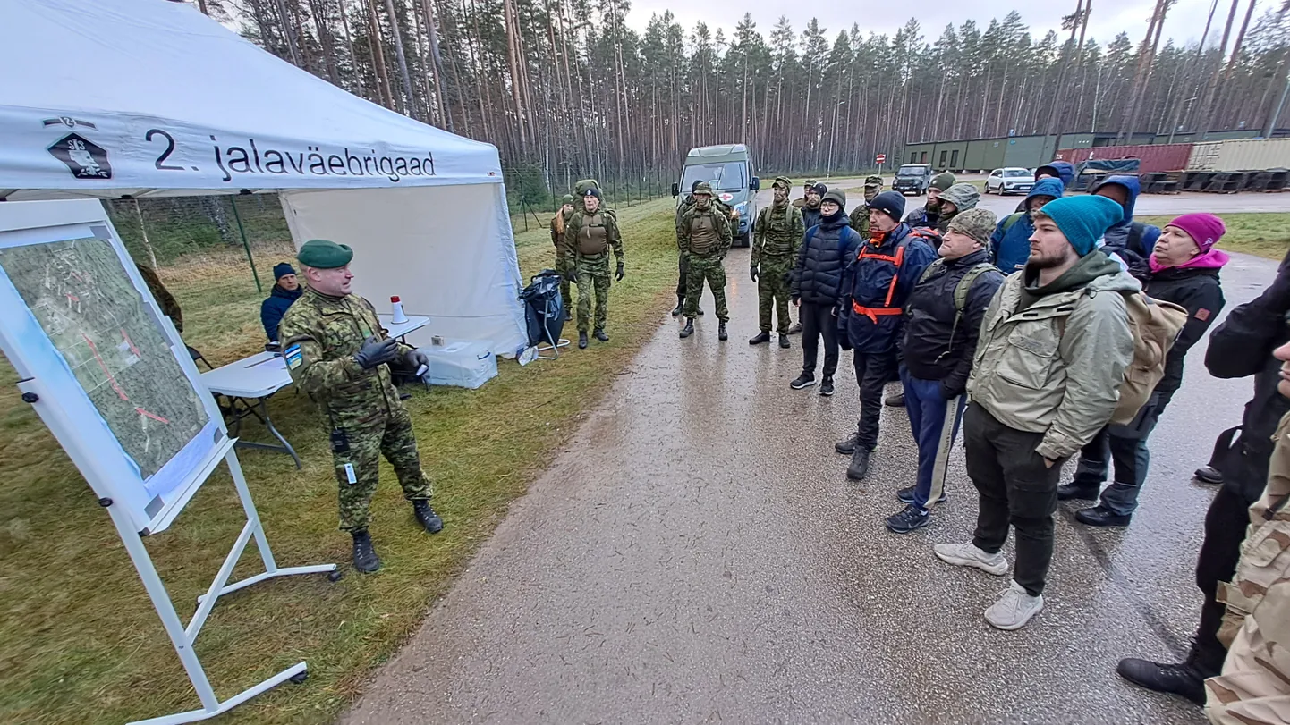 Enne rännakule minekut anti matkajaile ülevaade, kuidas rada Nursipalus kulgeb.