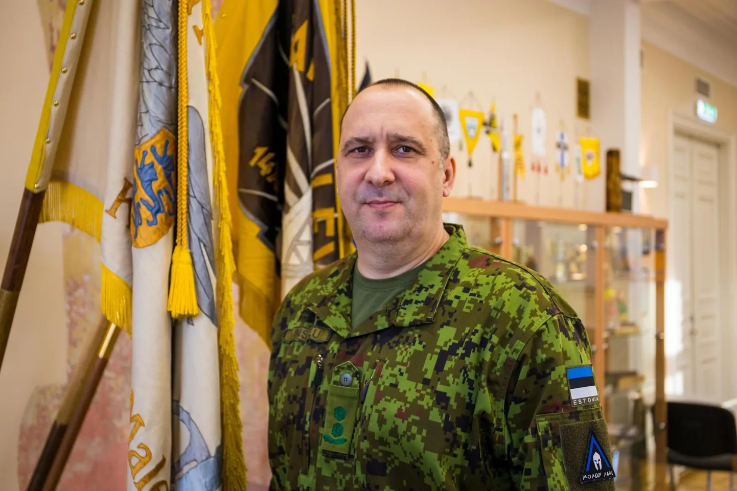 Kirde maakaitseringkonna pealik Jaanus Ainsalu.