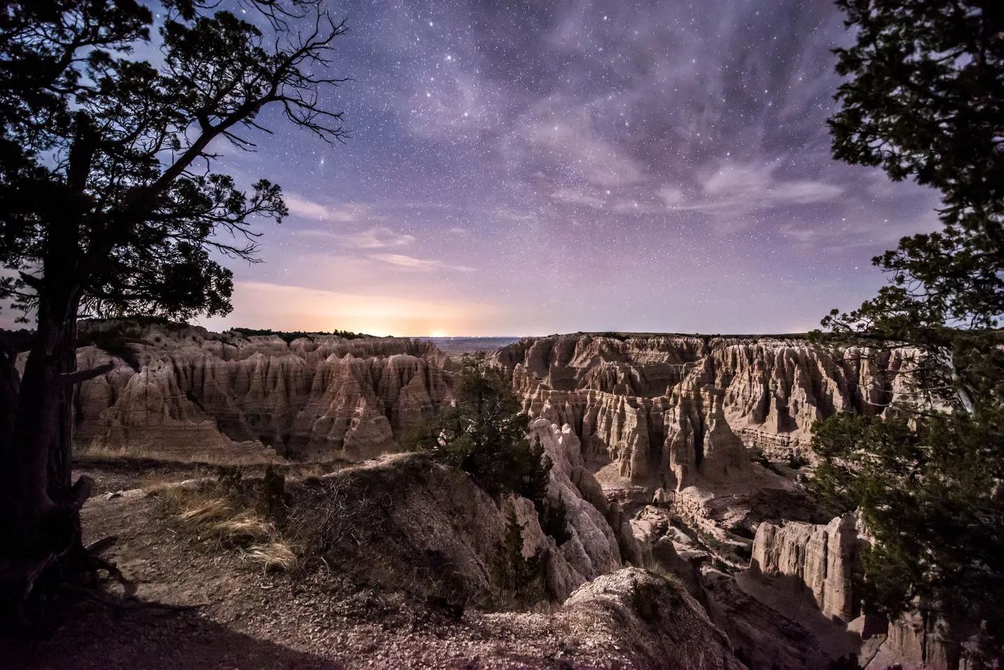 Badlandsi Rahvuspark Lõuna-Dakotas.