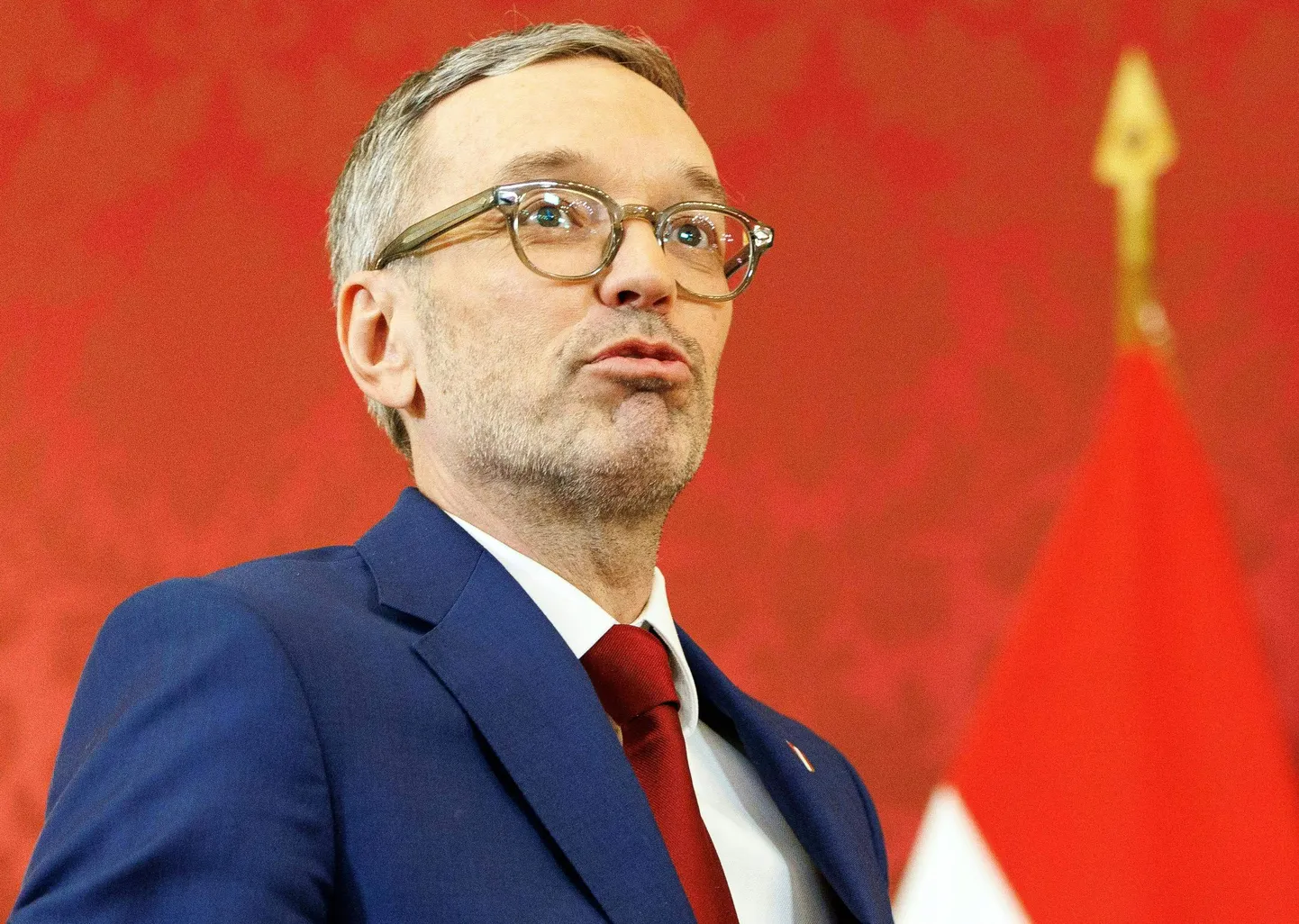 Austria Vabaduspartei juht Herbert Kickl.