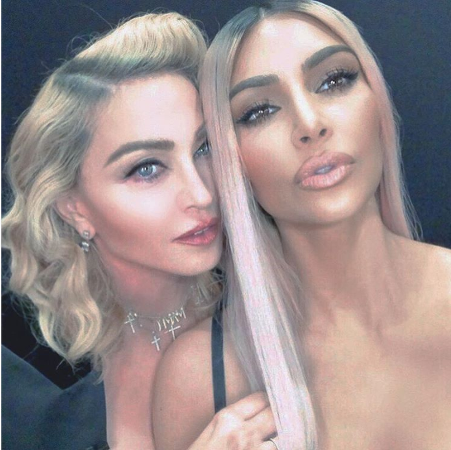 Madonna ja Kim Kardashian