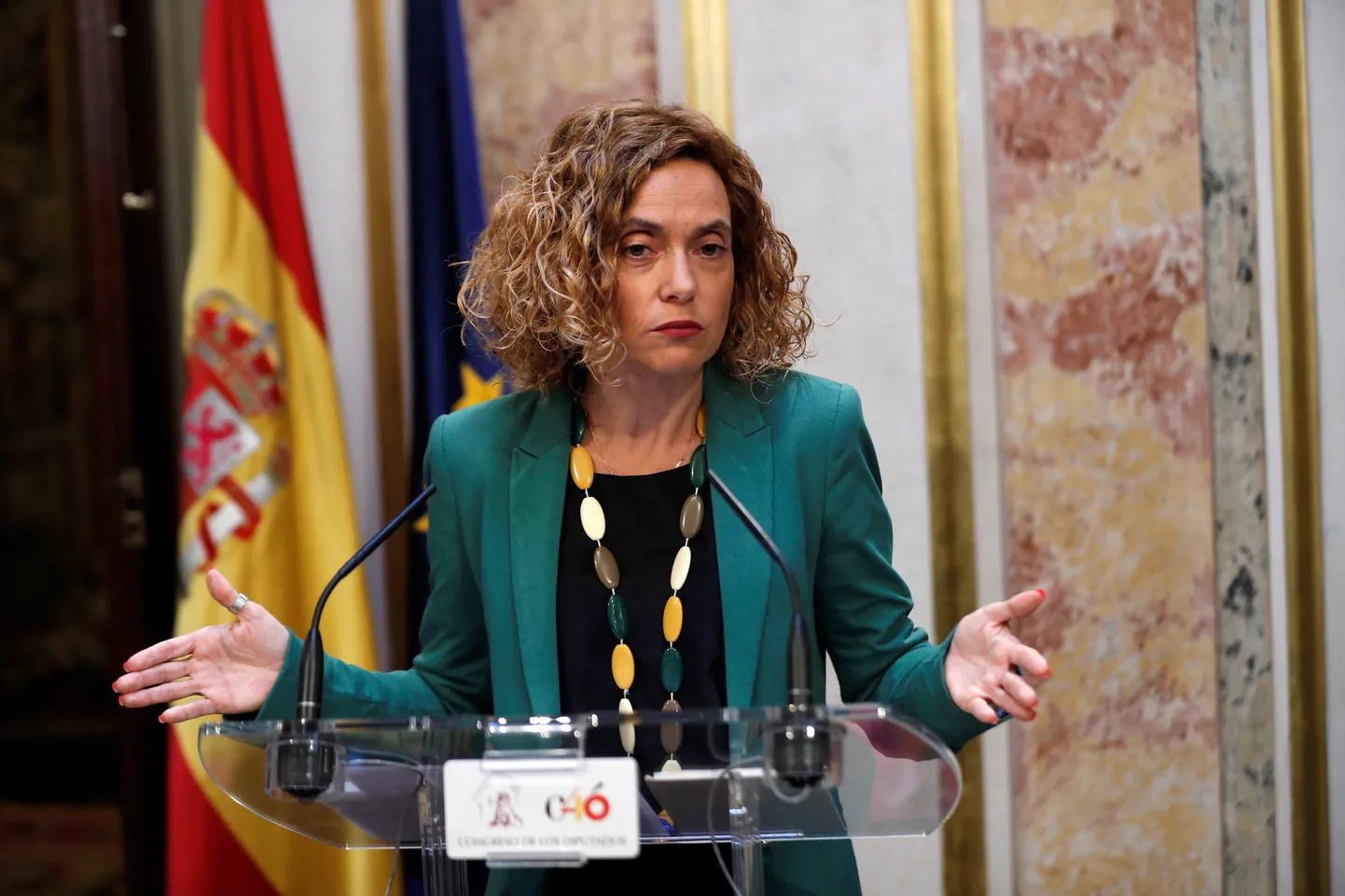Hispaania parlamendi spiiker Meritxell Batet.