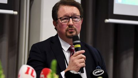 THL-i direktor terviseohutuse juht Mika Salminen. THL-i direktor terviseohutuse juht Mika Salminen.