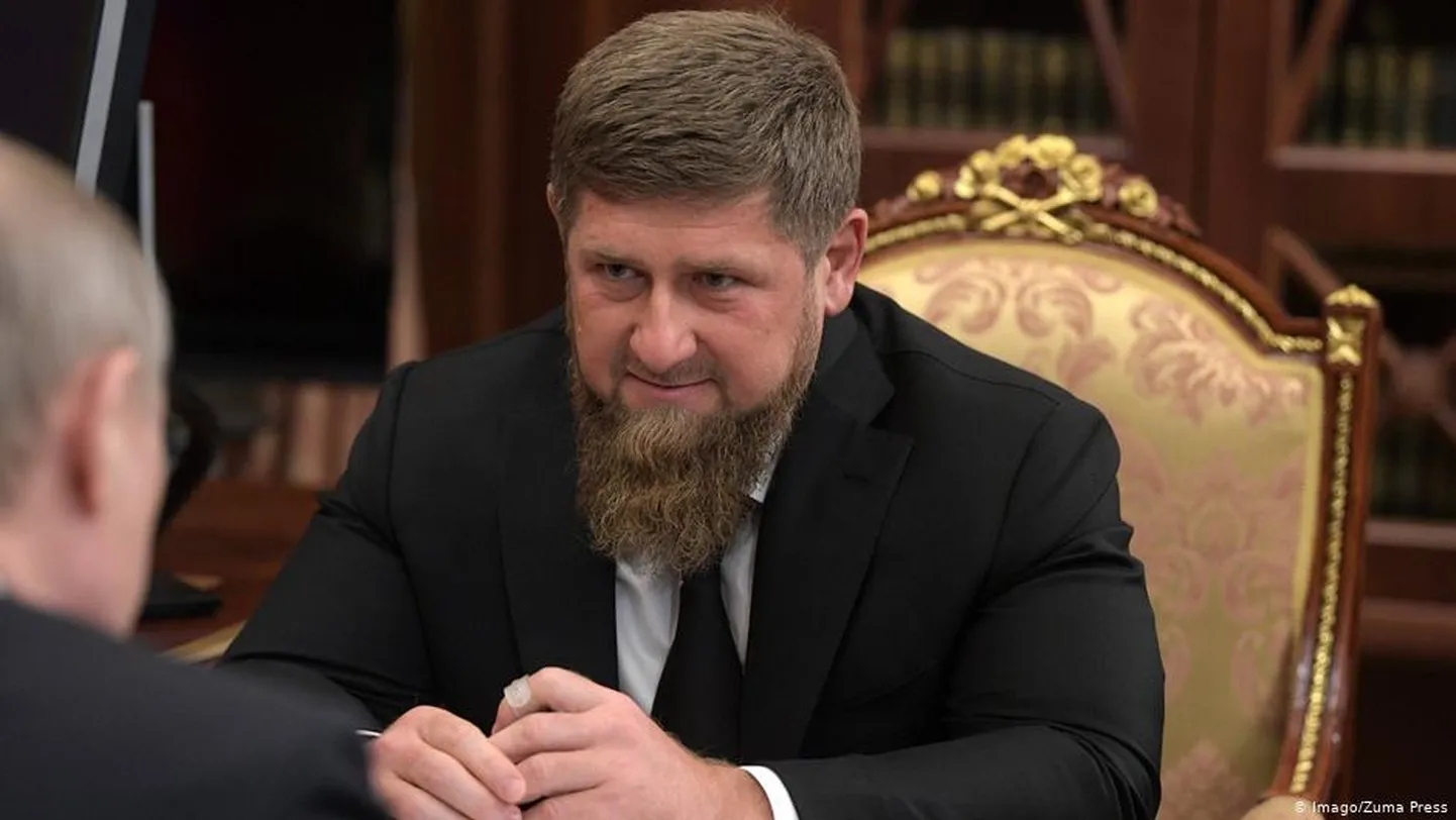 Рамзан Кадыров на приеме у Владимира Путина (фото из архива)