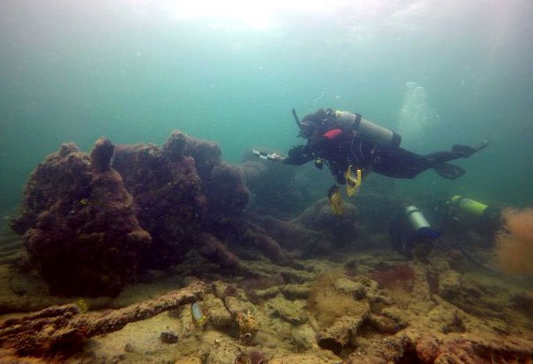 Yukatani poolsaare lähedalt Mehhiko lahest leiti orjalaev La Unión