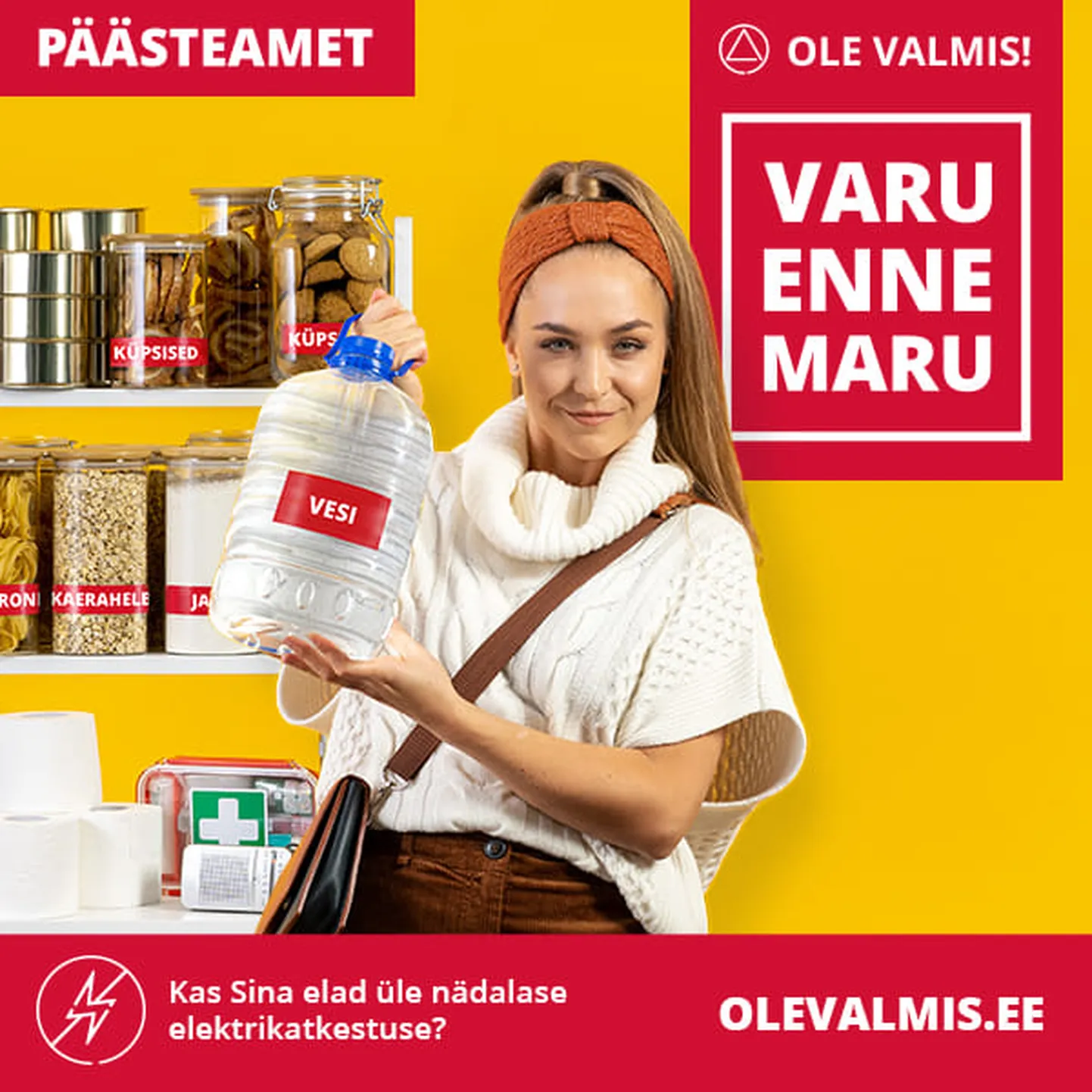 Aravete komando toetab kriisivarude soetamise vajaduse teadvustamist loosimänguga.