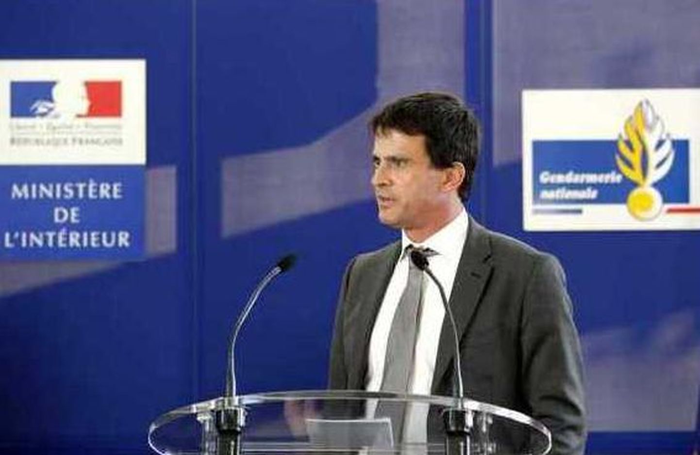 Prantsusmaa siseminister Manuel Valls