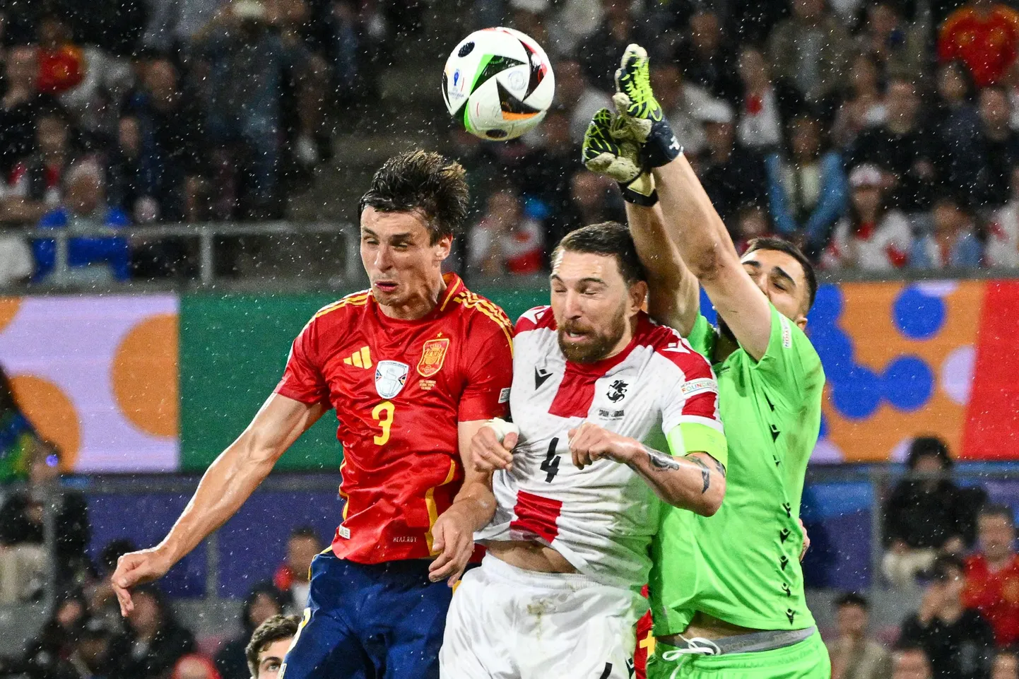 Сумасшедший матч Грузии и Испании.