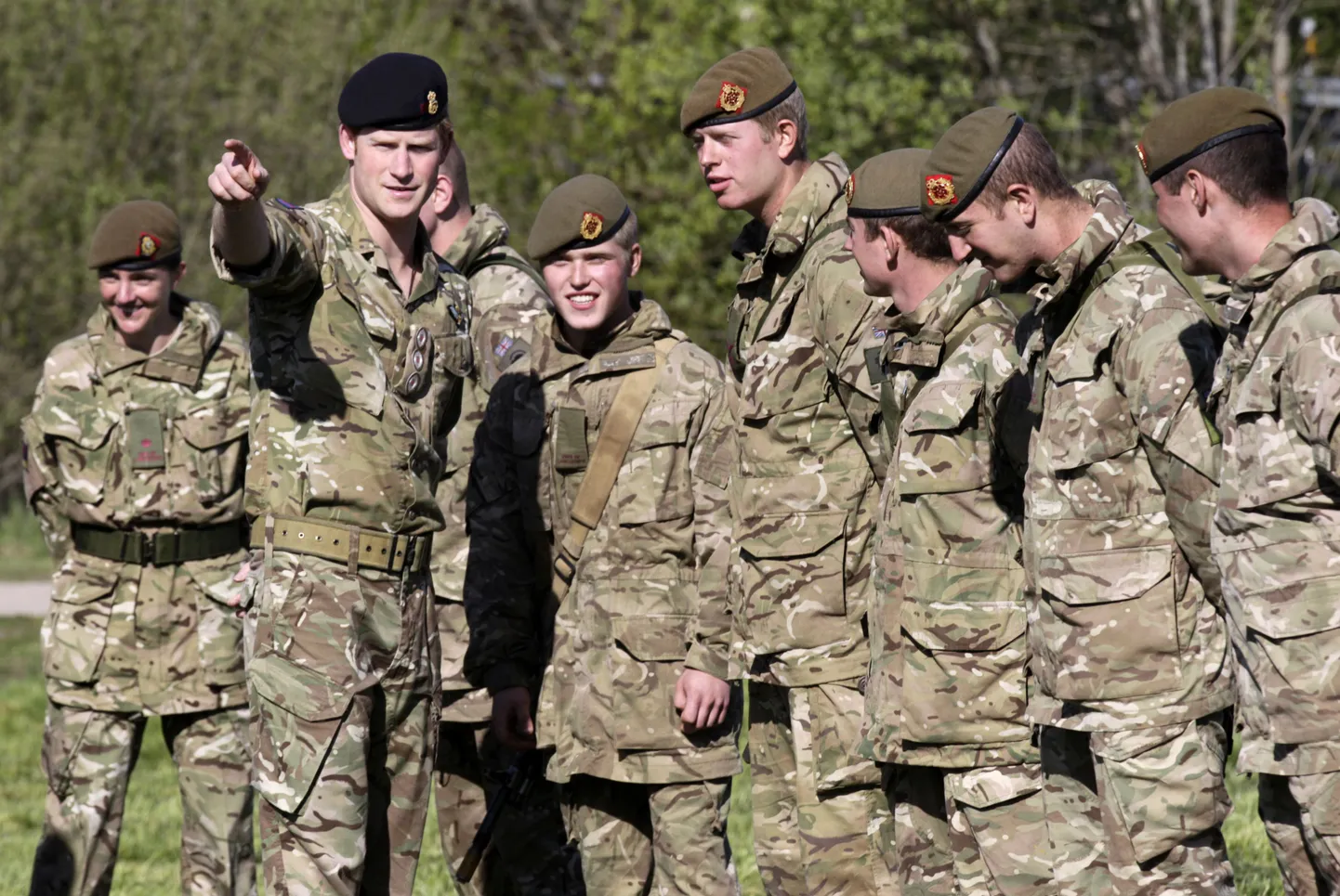 Briti armee sõdurid