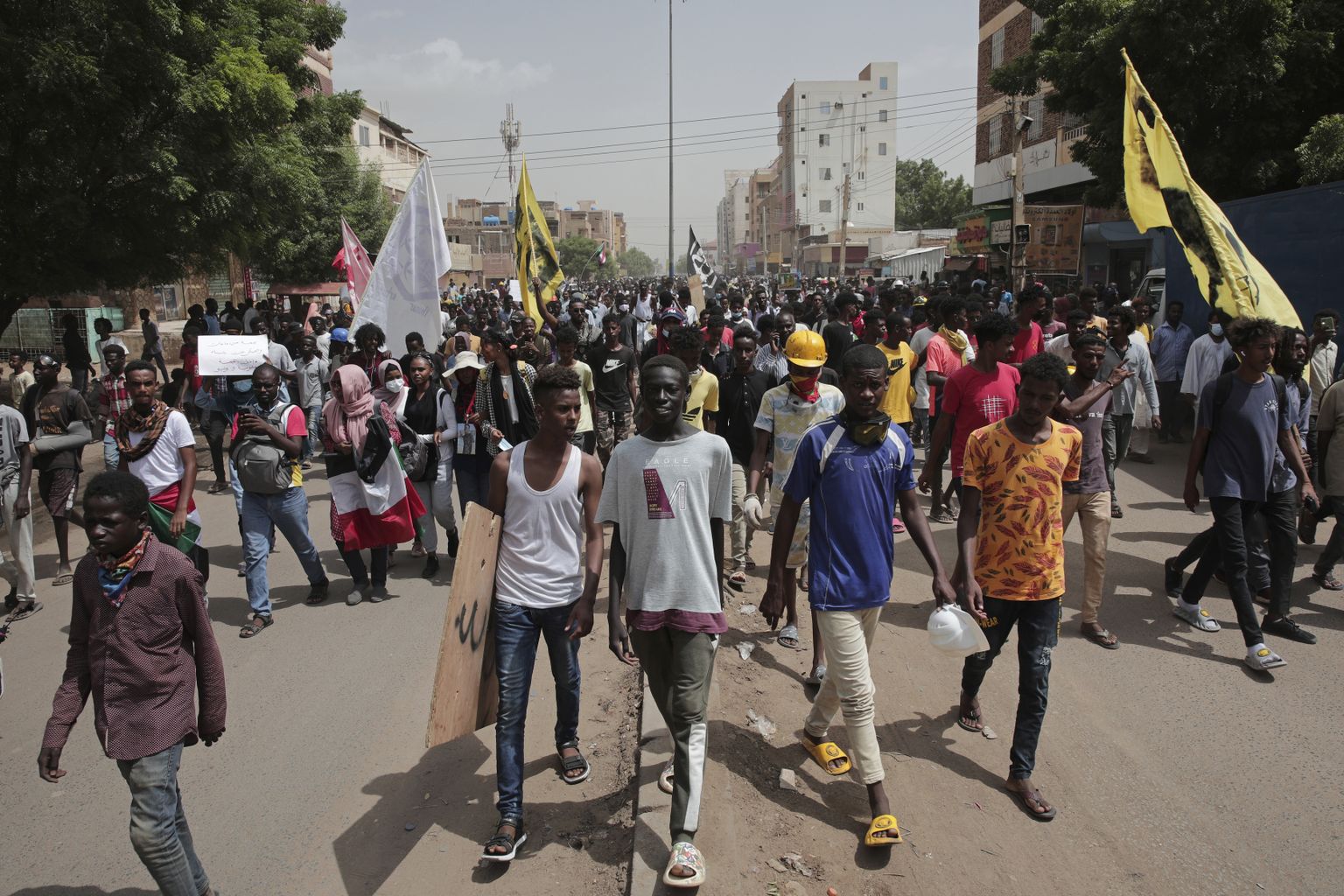 Meeleavaldus Sudaanis.