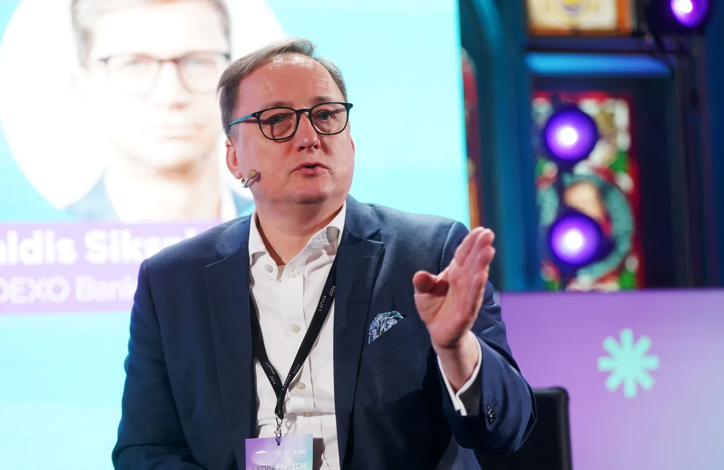 Latvijas Bankas prezidents Mārtiņš Kazāks.