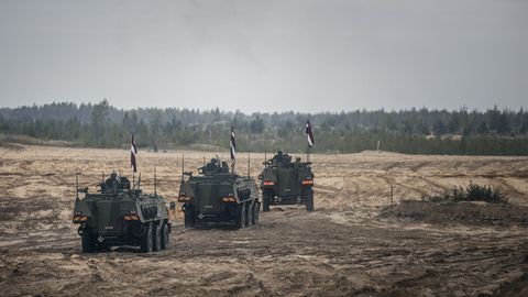 Na Latvijskem se začenjajo vojaške vaje "Namejs 2025"