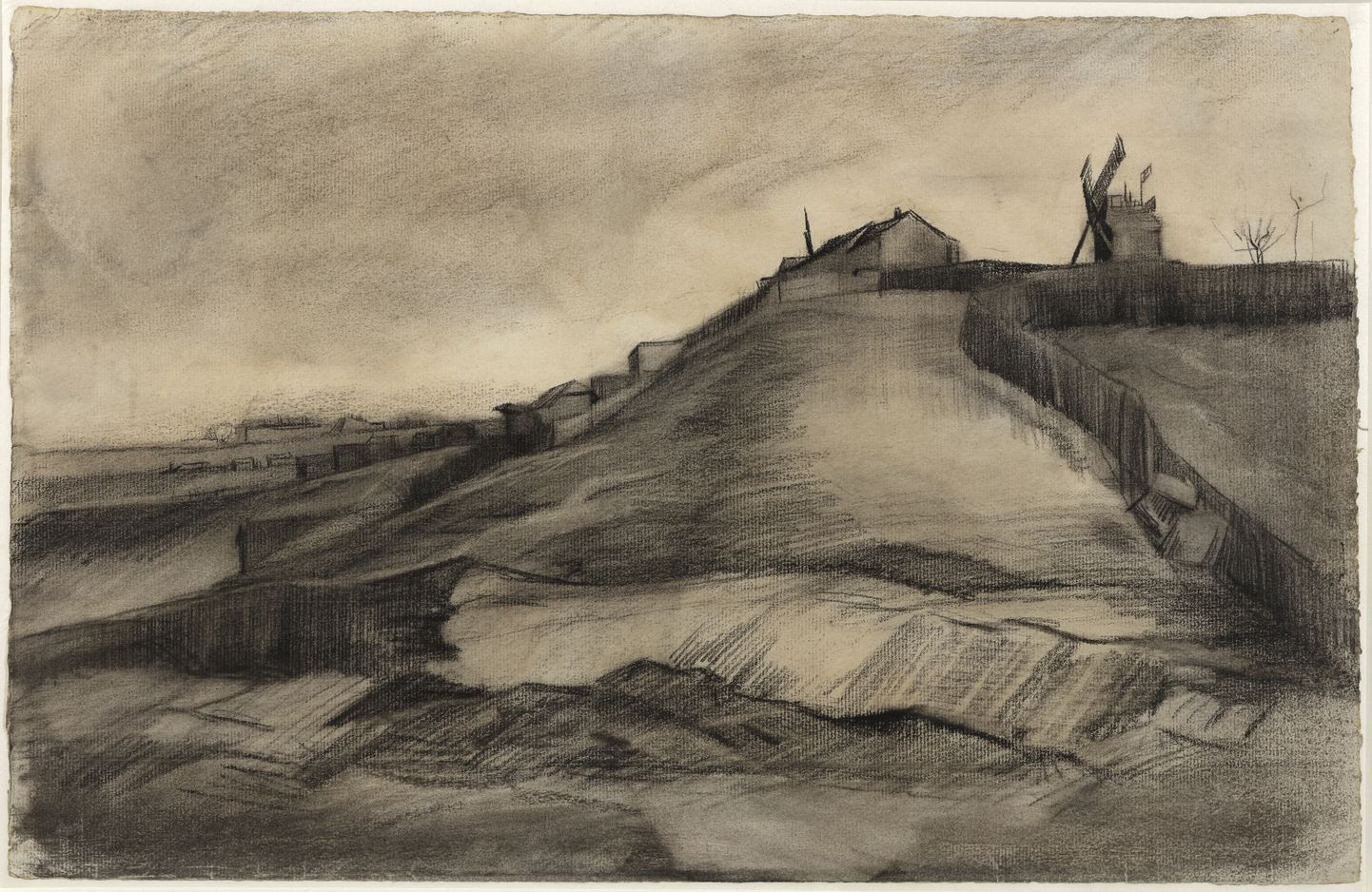 Van Gogh «Montmartre'i küngas karjääriga»