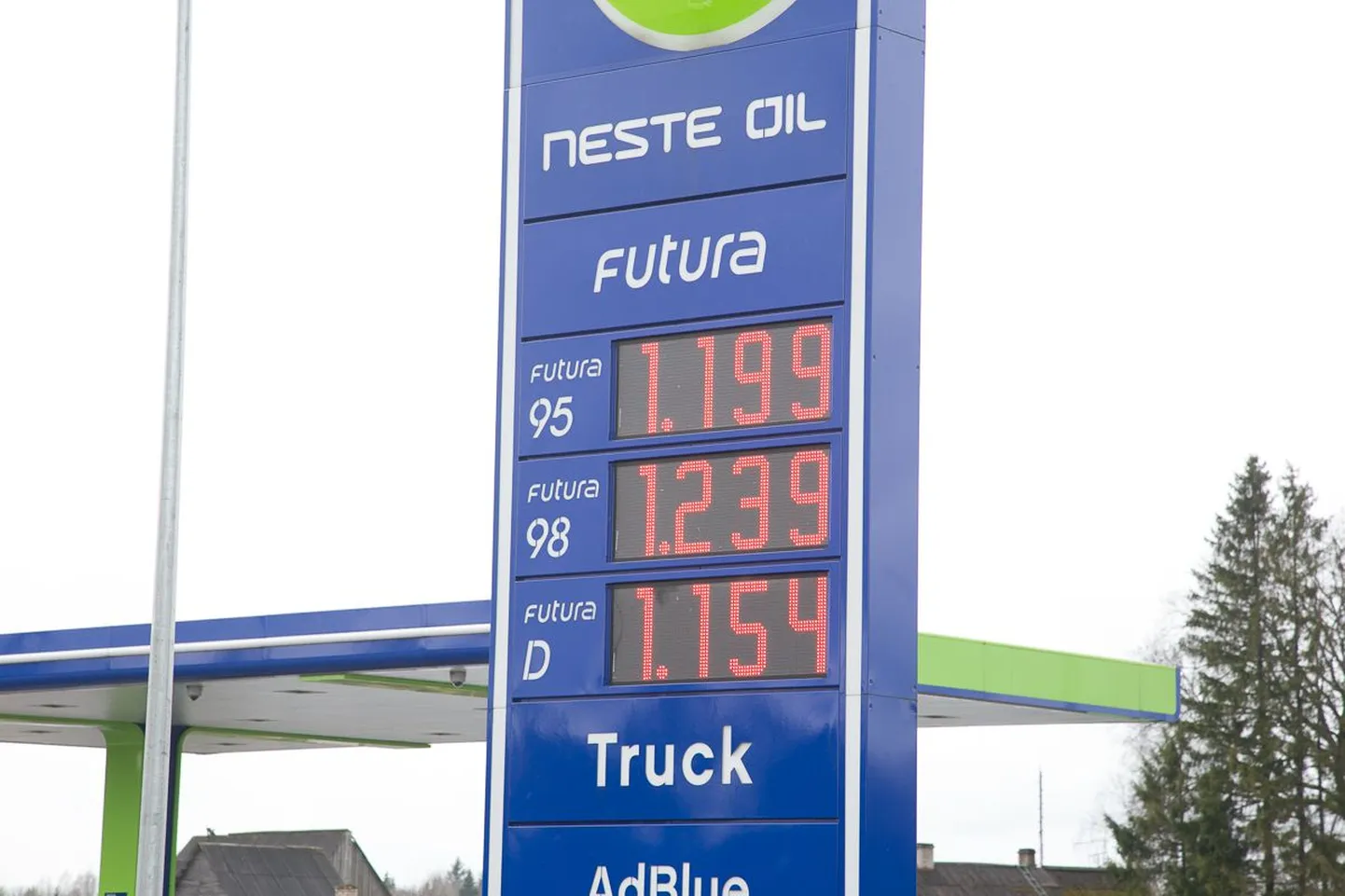 Kütusehinnad paide tanklates teisipäeval 28. aprillil