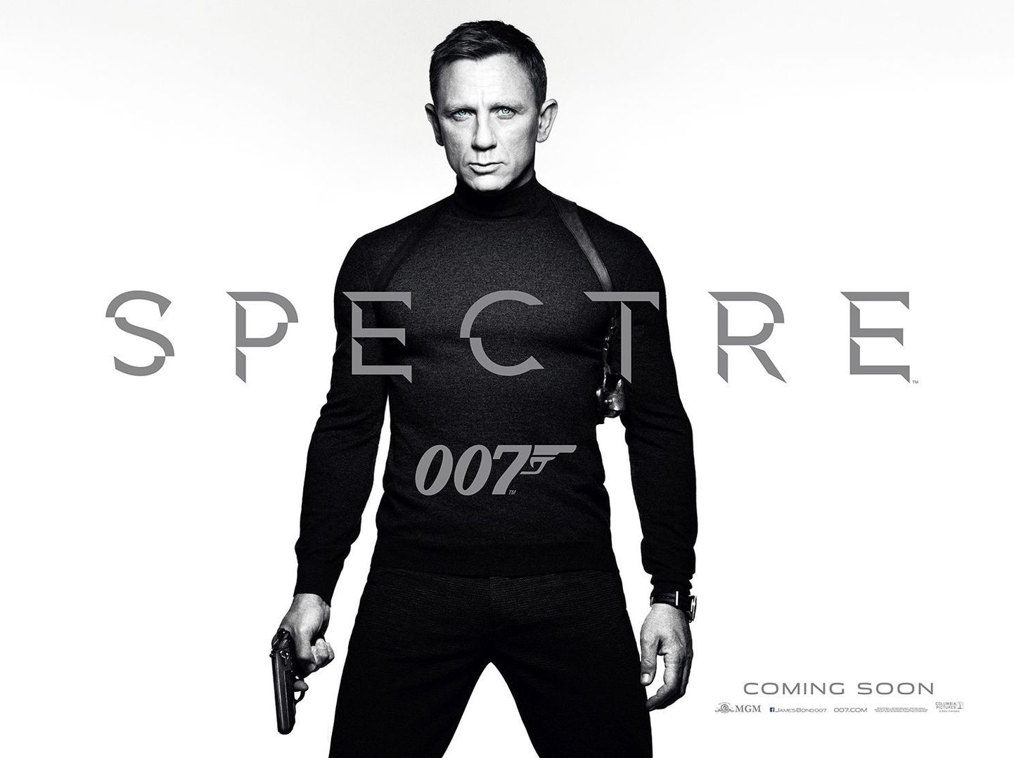 Uue Bondi filmi «Spectre» reklaamplakat