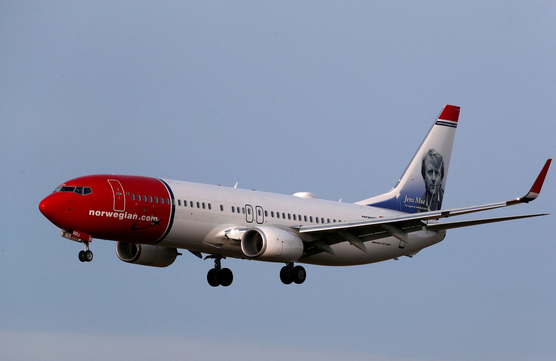 Norwegian ja tema tütarfirmad kasutavad praegu peamiselt lennukit Boeing 737-800 (pildil)
