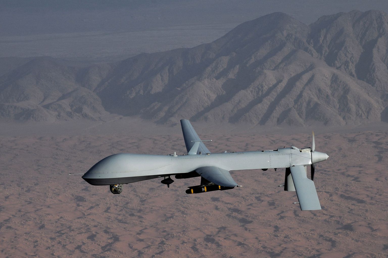 USA droon MQ-1 Predator, mida CIA kasutab õhurünnakuteks Pakistani hõimualadel.