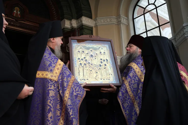 В марте 2013 года икона была на один день доставлена в таллиннский кафедральный собор Александра Невского.