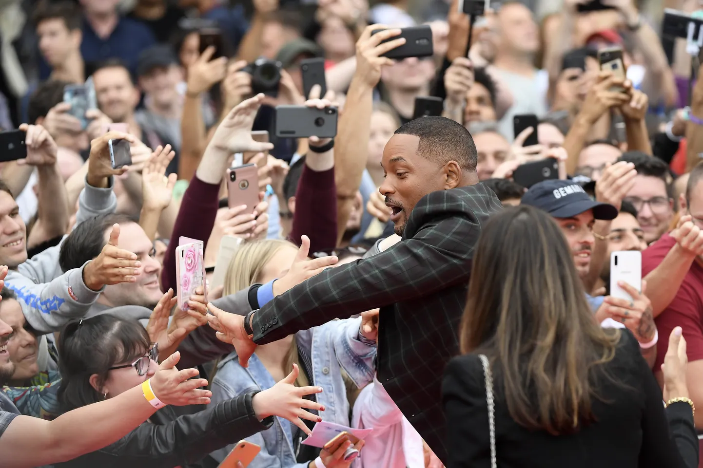 Will Smith filmi «Kaksikmees» promosündmusel Budapestis