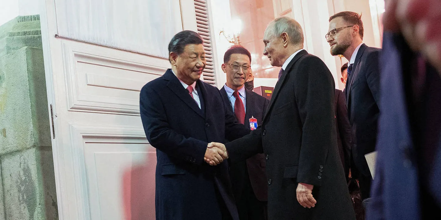 Си Цзиньпин и Владимир Путин