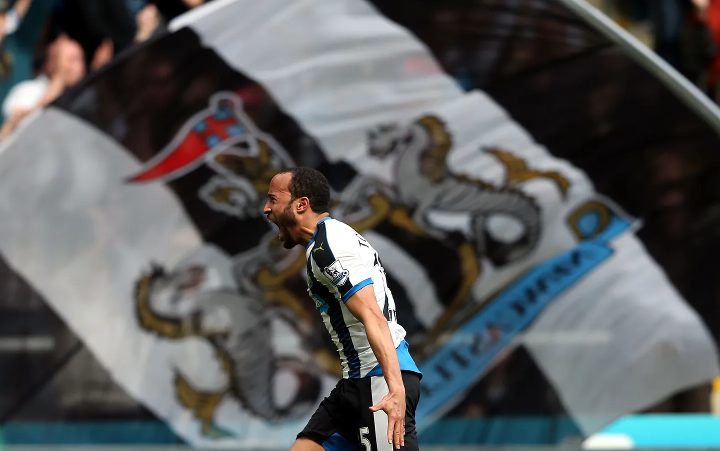 Andros Townsend tähistamas Crystal Palace'i vastu löödud väravat.