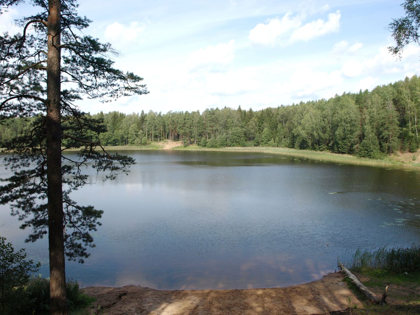 Озеро Ряэкярв.