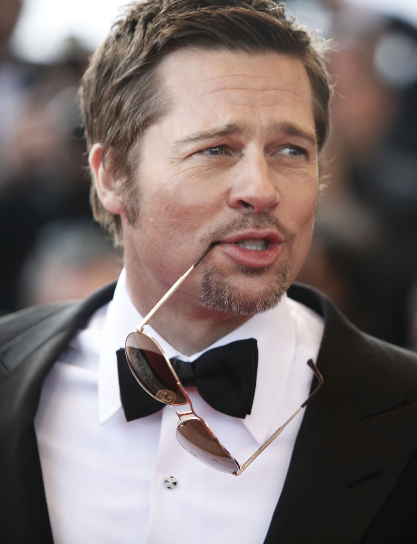 Brad Pitt Cannes`is